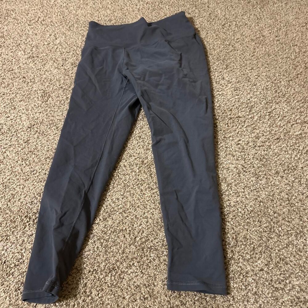 Calla Women's Grey and Blue Leggings